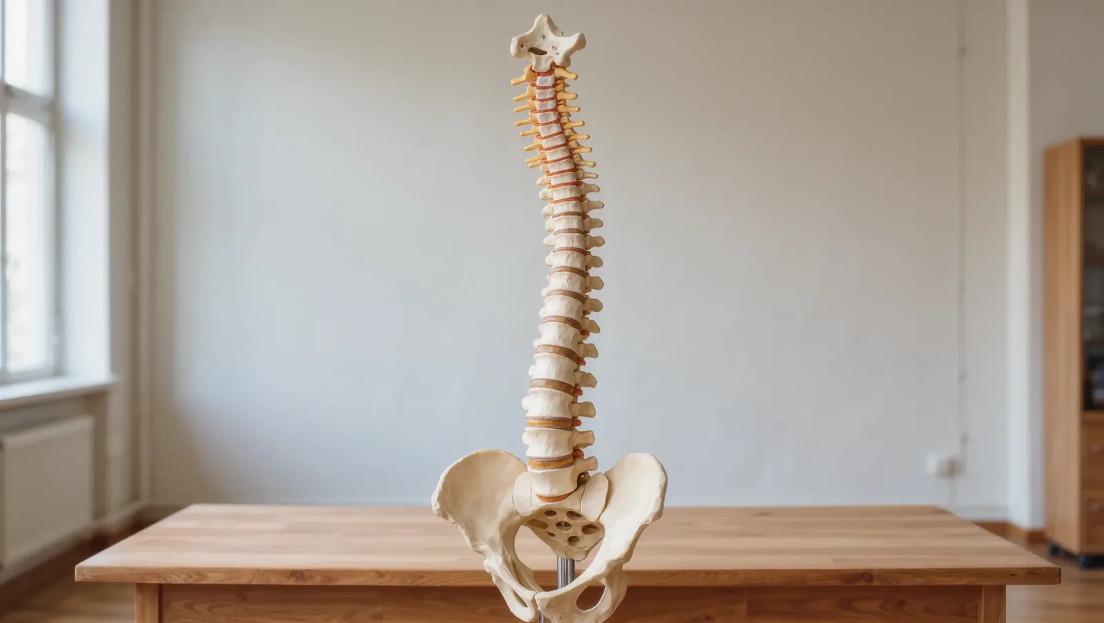 Symbolbild anatomisches Wirbelsäulenmodell